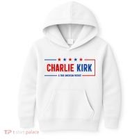 Charlie Kirk American Patriot Hero Kids Hoodie thumb 0