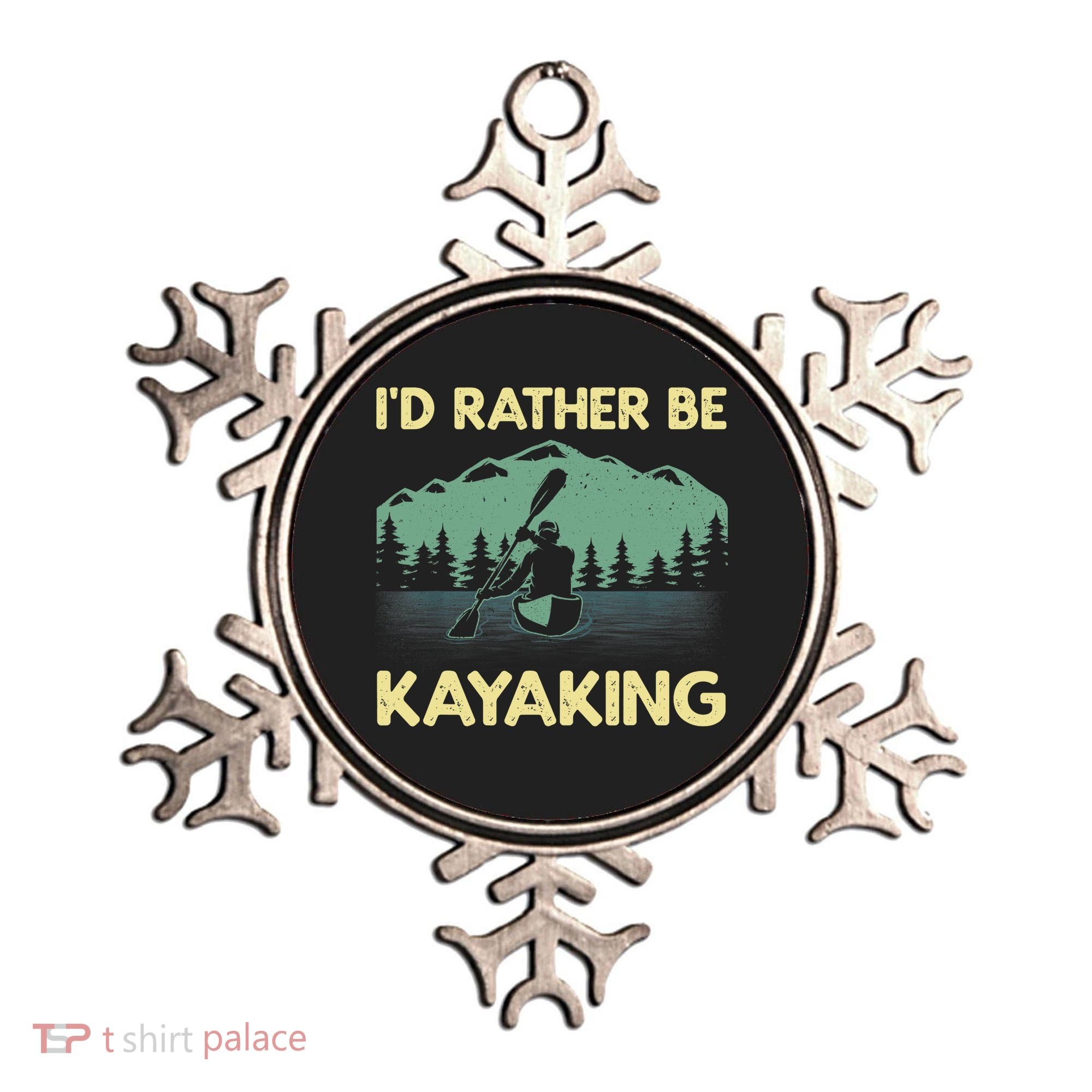 Cool Kayaking Art For Kayak Paddle Boating Kayaker Ornament