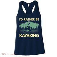 Cool Kayaking Art For Kayak Paddle Boating Kayaker Women's Tank Top thumb 0
