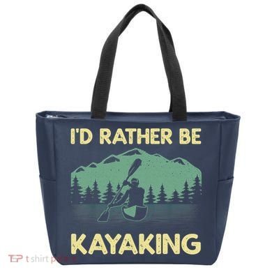 Cool Kayaking Art For Kayak Paddle Boating Kayaker Tote Bag