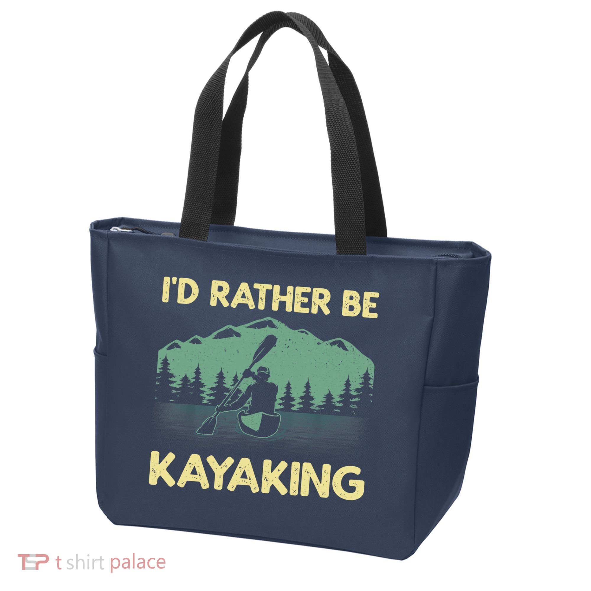 Cool Kayaking Art For Kayak Paddle Boating Kayaker Tote Bag