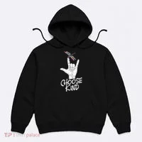 Choose Kind Asl Language Dragonfly Lover Insects Hoodie thumb 0