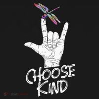 Choose Kind Asl Language Dragonfly Lover Insects Bucket Hat thumb 4