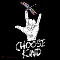 Choose Kind Asl Language Dragonfly Lover Insects Coaster thumb 2