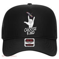 Choose Kind Asl Language Dragonfly Lover Insects Hat thumb 0