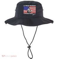 Charlie Kirk A True Patriot Turning Point Bucket Hat thumb 0