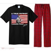 Charlie Kirk A True Patriot Turning Point Pajama Set thumb 0