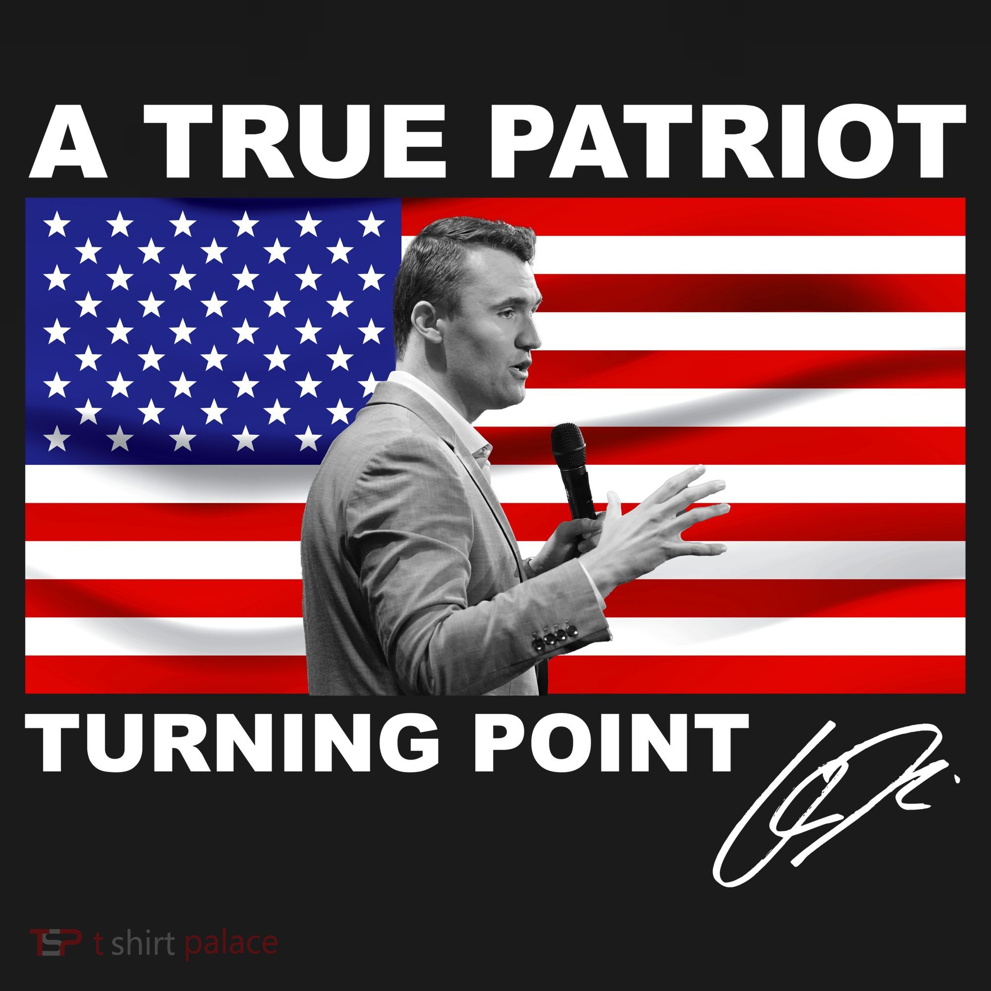 Charlie Kirk A True Patriot Turning Point Visor
