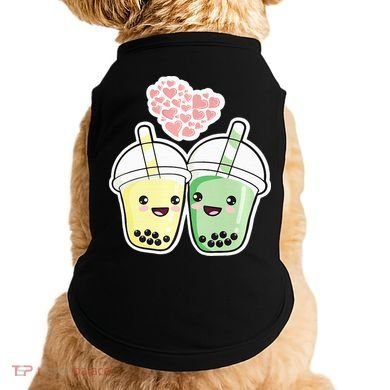 Cute Kawaii Boba Bubble Tea Doggie Tank
