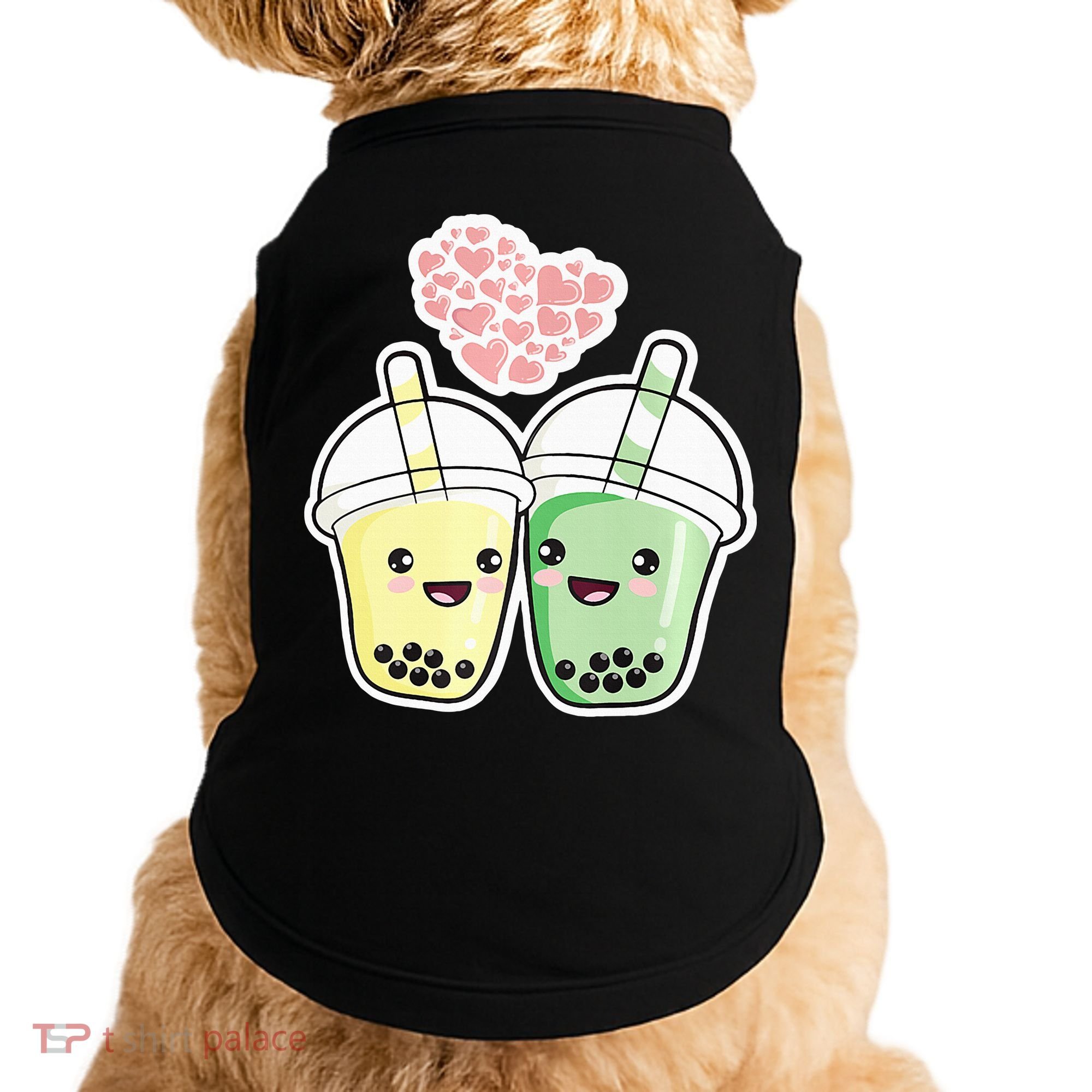 Cute Kawaii Boba Bubble Tea Doggie Tank