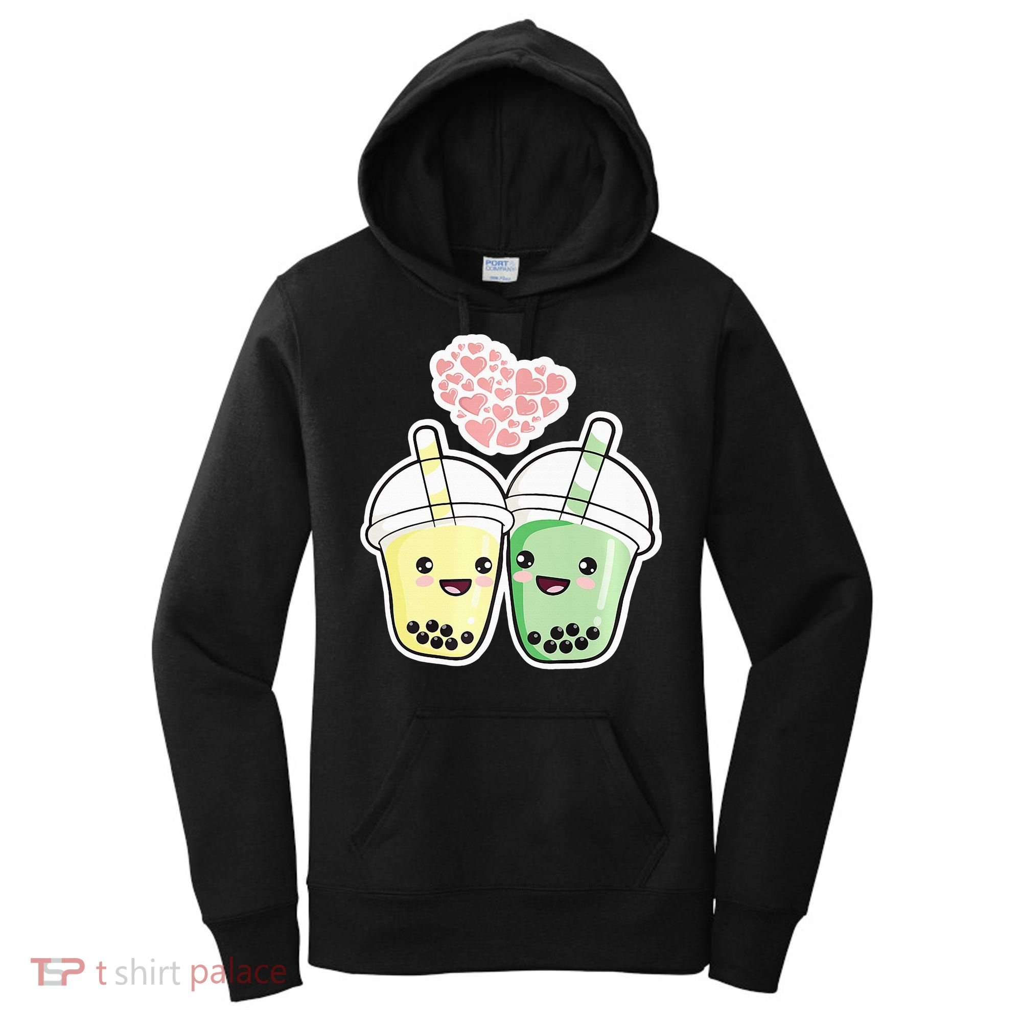 Cute Kawaii Boba Bubble Tea Women's Hoodie