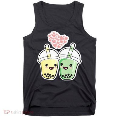 Cute Kawaii Boba Bubble Tea Tank Top