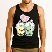 Cute Kawaii Boba Bubble Tea Tank Top thumb 3
