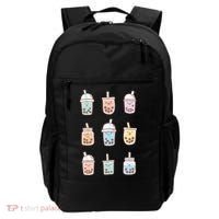 Cute Kawaii Boba Anime Bubble Tea Pastel Backpack thumb 0