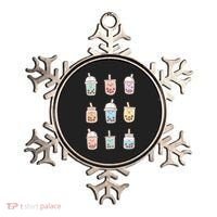 Cute Kawaii Boba Anime Bubble Tea Pastel Ornament thumb 0