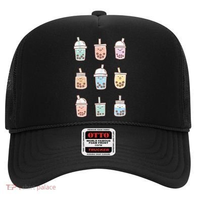 Cute Kawaii Boba Anime Bubble Tea Pastel Hat