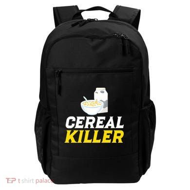 Cereal Killer Breakfast Lover Funny Backpack