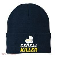 Cereal Killer Breakfast Lover Funny Beanie thumb 0