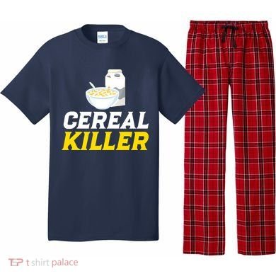 Cereal Killer Breakfast Lover Funny Pajama Set