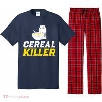 Cereal Killer Breakfast Lover Funny Pajama Set thumb 0