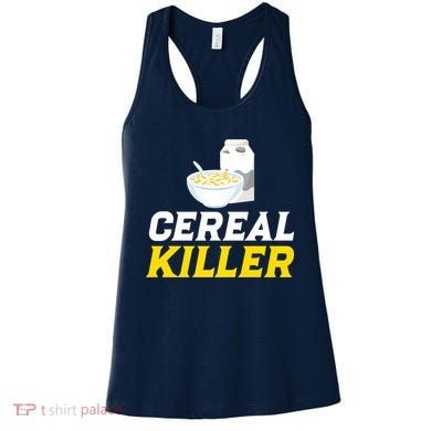 Cereal Killer Breakfast Lover Funny Women's Tank Top