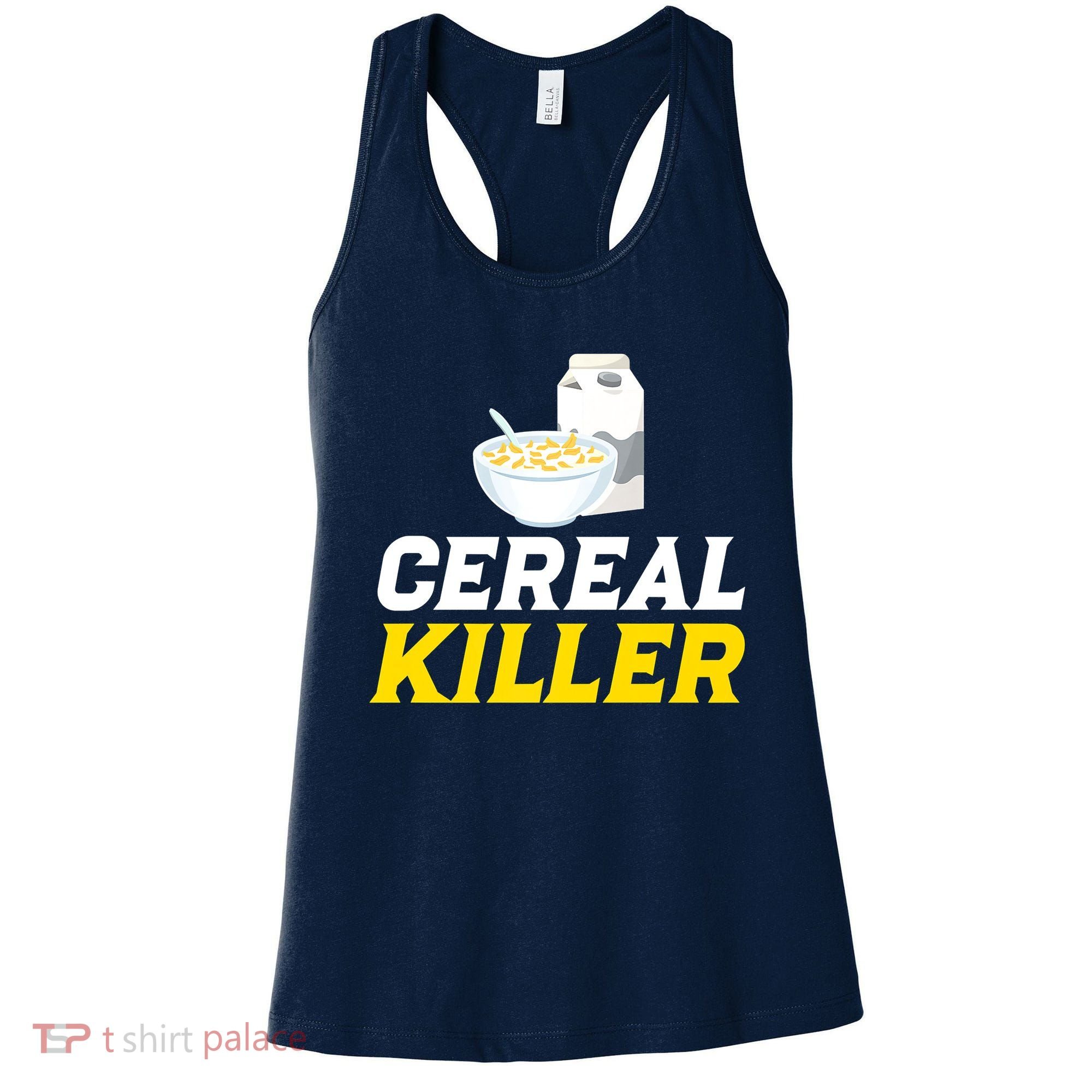 Cereal Killer Breakfast Lover Funny Women's Tank Top