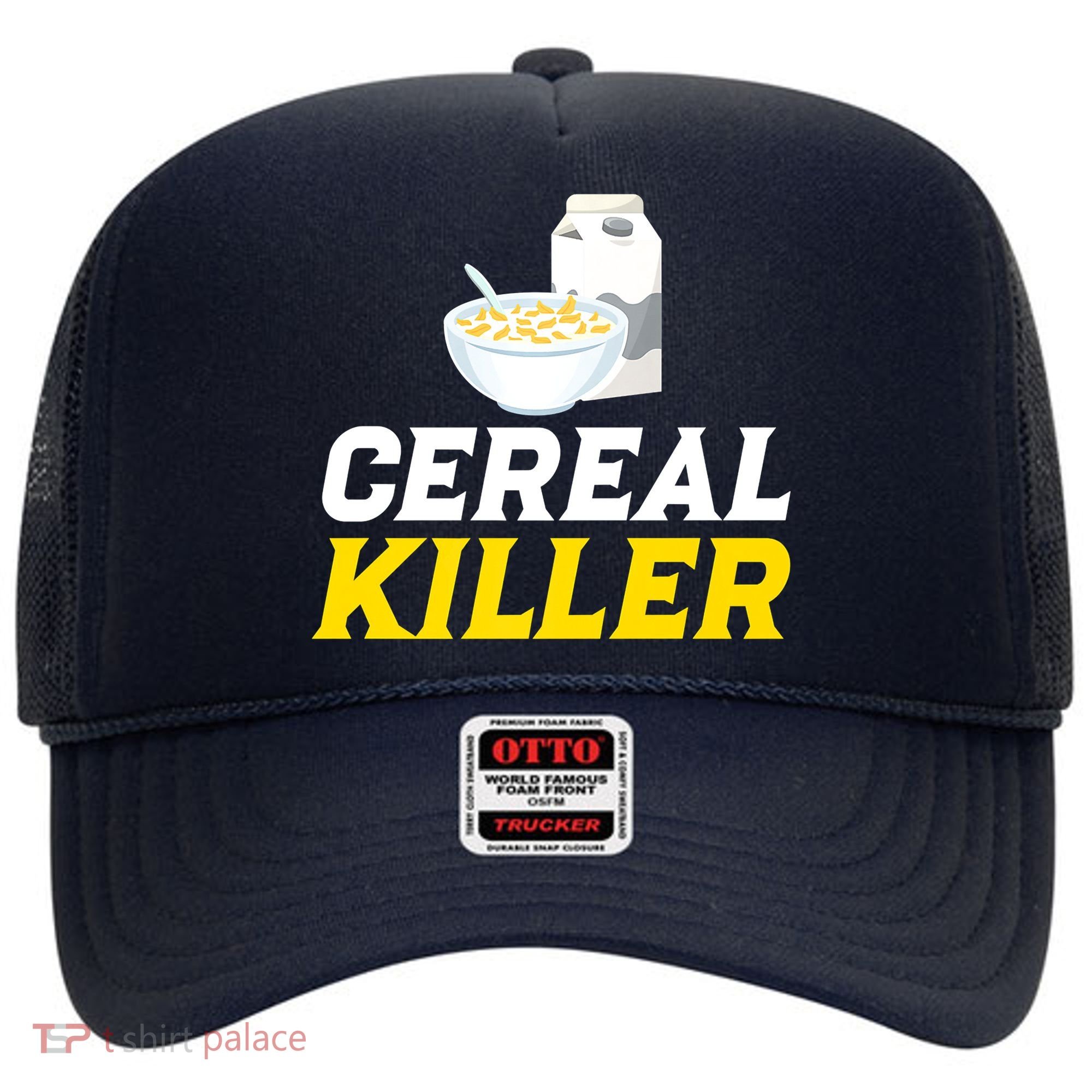 Cereal Killer Breakfast Lover Funny Hat