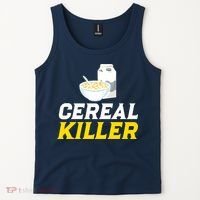 Cereal Killer Breakfast Lover Funny Tank Top thumb 2