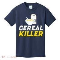 Cereal Killer Breakfast Lover Funny Kids T-Shirt thumb 0