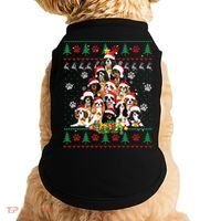 Cavalier King Charles Spaniel Christmas Tree Ugly Sweater Cool Gift Doggie Tank thumb 0
