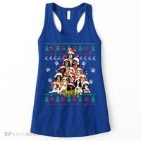 Cavalier King Charles Spaniel Christmas Tree Ugly Sweater Cool Gift Women's Tank Top thumb 0