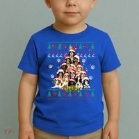 Cavalier King Charles Spaniel Christmas Tree Ugly Sweater Cool Gift Toddler T-Shirt thumb 2