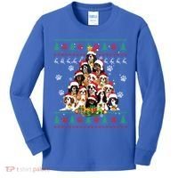 Cavalier King Charles Spaniel Christmas Tree Ugly Sweater Cool Gift Kids Long Sleeve Shirt thumb 0