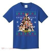 Cavalier King Charles Spaniel Christmas Tree Ugly Sweater Cool Gift Kids T-Shirt thumb 0