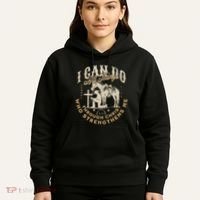 Cowboy Kneeling Cross Scripture Western Bible Verse Jesus Hoodie thumb 5