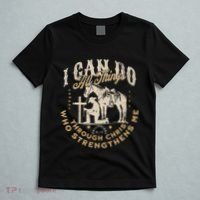 Cowboy Kneeling Cross Scripture Western Bible Verse Jesus T-Shirt thumb 5