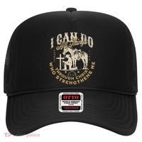 Cowboy Kneeling Cross Scripture Western Bible Verse Jesus Hat thumb 0