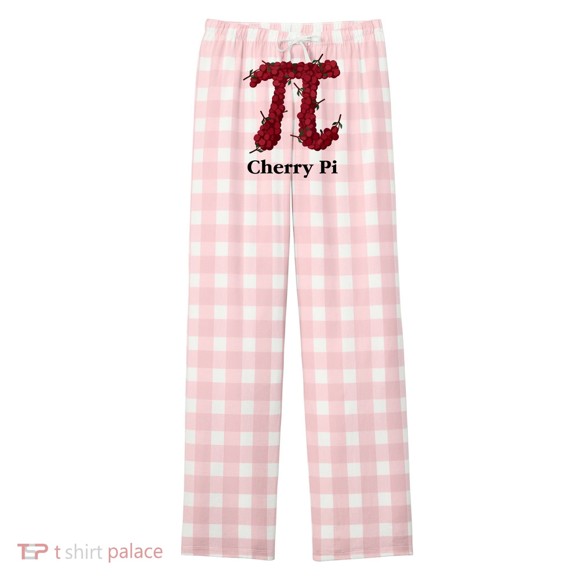 Cherry Pi Women's Flannel Plaid Pajama Pants