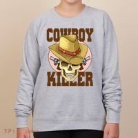 Cowboy Killer Country Skeleton Women's Sweatshirt thumb 0