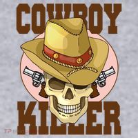 Cowboy Killer Country Skeleton Women's Sweatshirt thumb 2