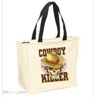 Cowboy Killer Country Skeleton Tote Bag thumb 2