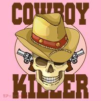 Cowboy Killer Country Skeleton Coaster thumb 2