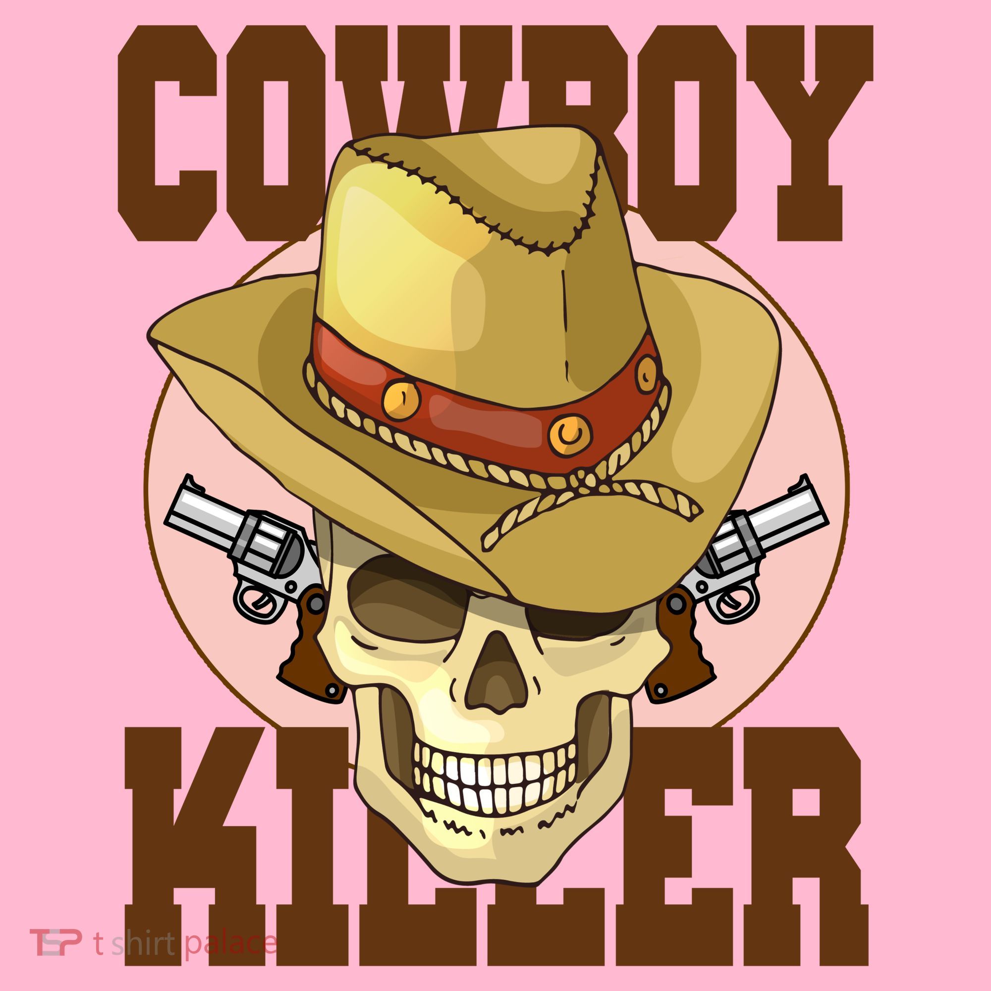 Cowboy Killer Country Skeleton Coaster