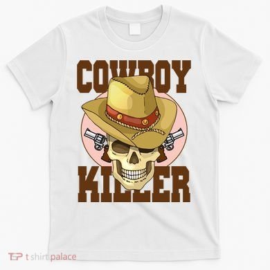 Cowboy Killer Country Skeleton T-Shirt