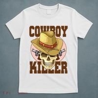 Cowboy Killer Country Skeleton T-Shirt thumb 5