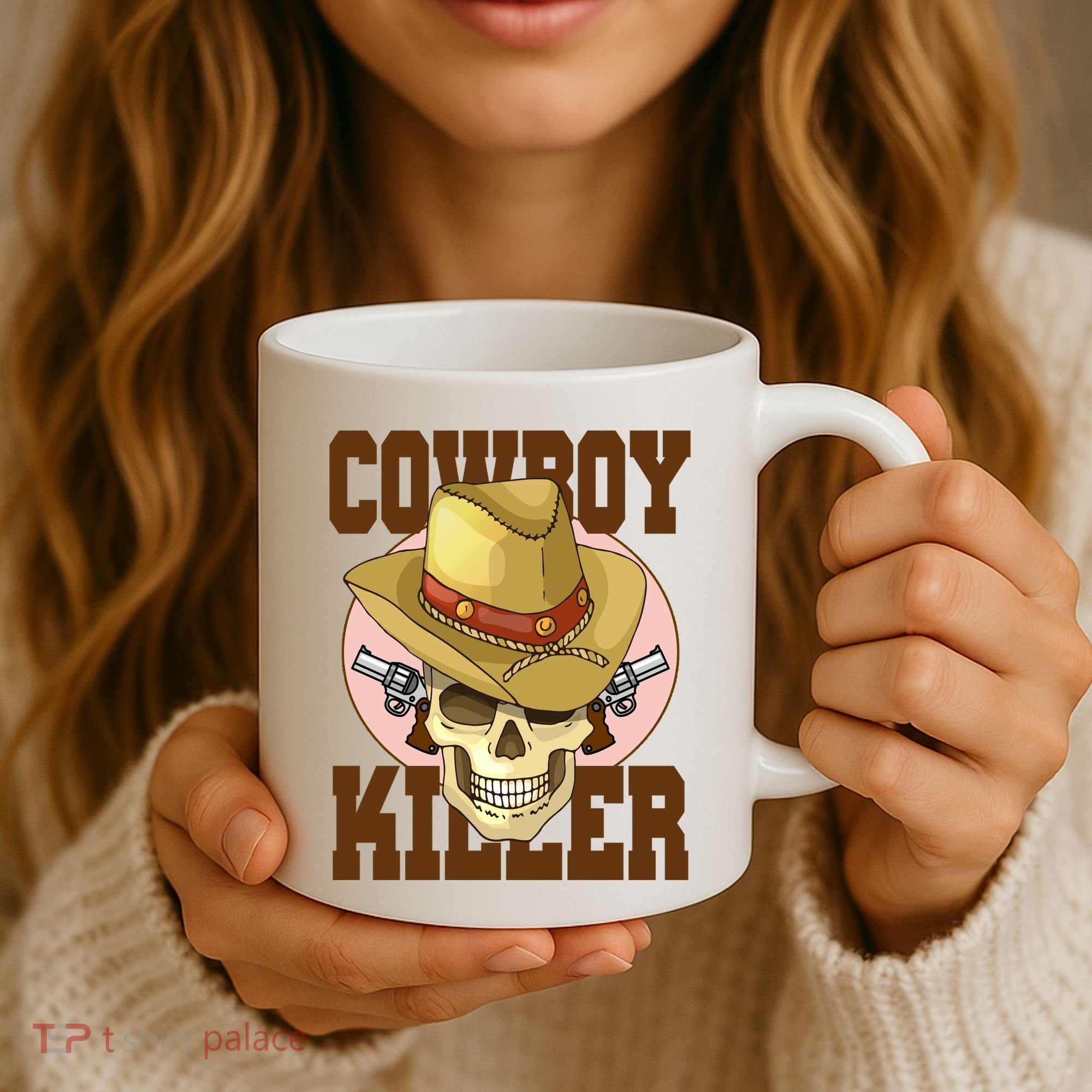 Cowboy Killer Country Skeleton Coffee Mug