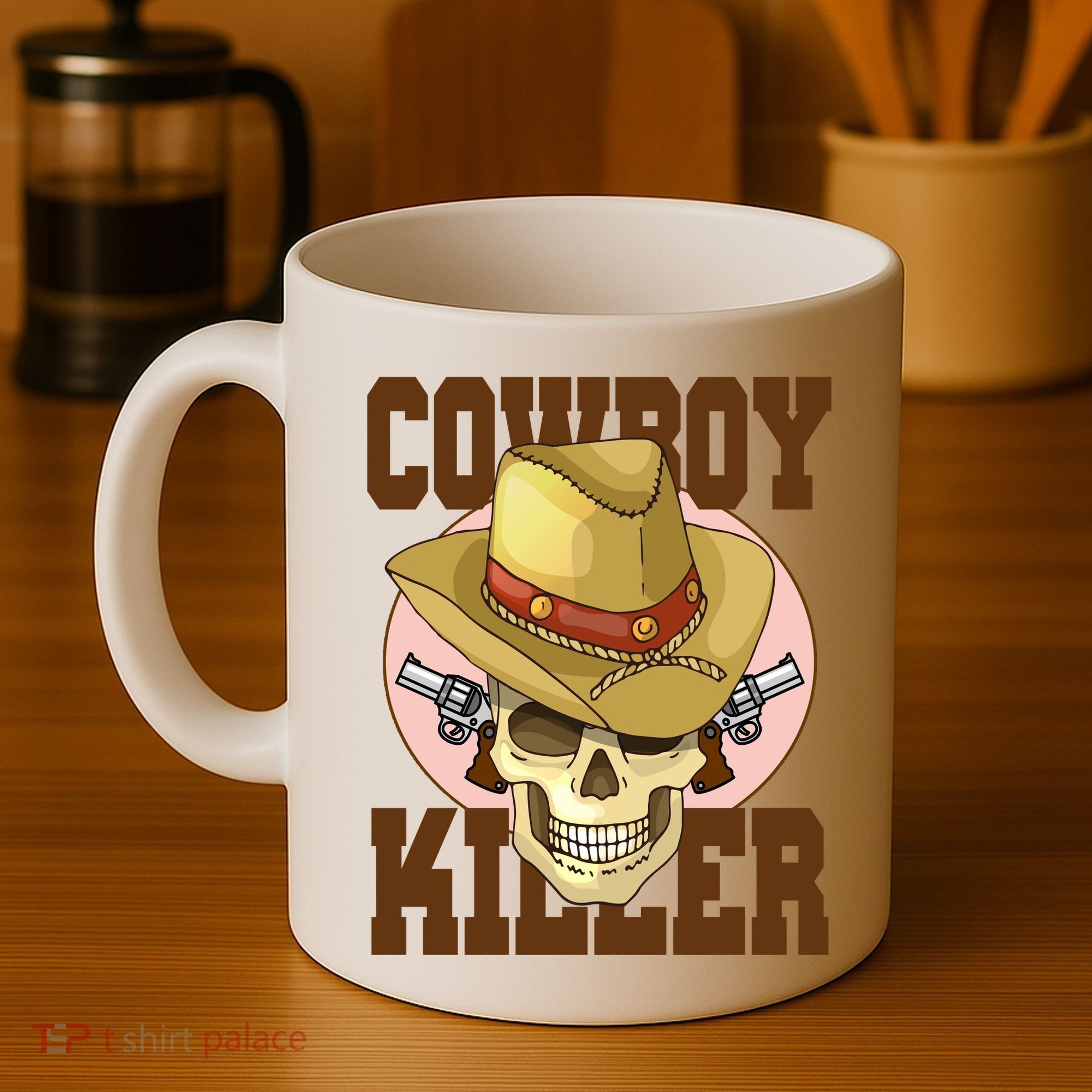 Cowboy Killer Country Skeleton Coffee Mug
