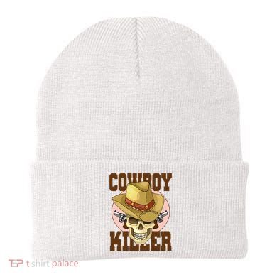 Cowboy Killer Country Skeleton Beanie