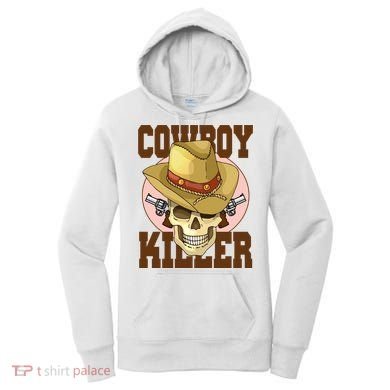 Cowboy Killer Country Skeleton Women's Hoodie