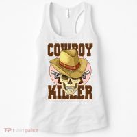 Cowboy Killer Country Skeleton Women's Tank Top thumb 0